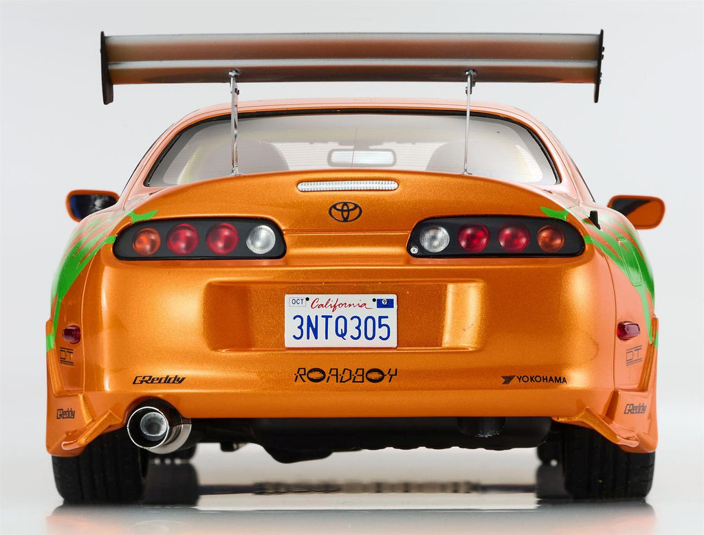 Kyosho  1:12th Scale Resin - Toyota Supra Turbo Fast and Furious Orange / Decals