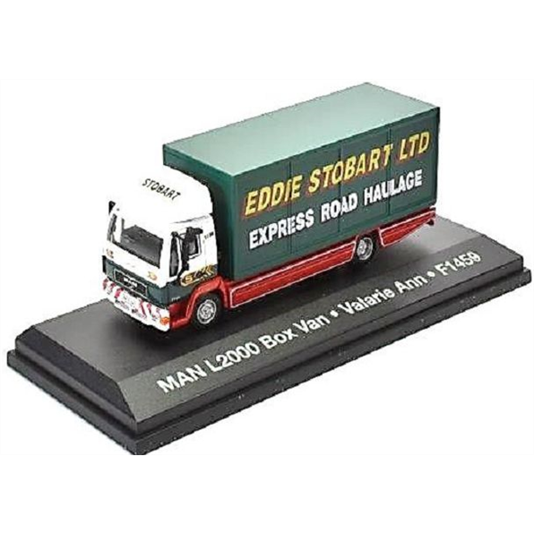 Atlas Editions 1:76 Scale MAN L2000 Box Van Stobart