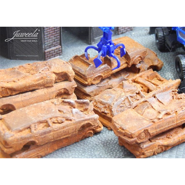 Juweela 1:87 Scale Scap Cars (BRD) Rusty , 6x