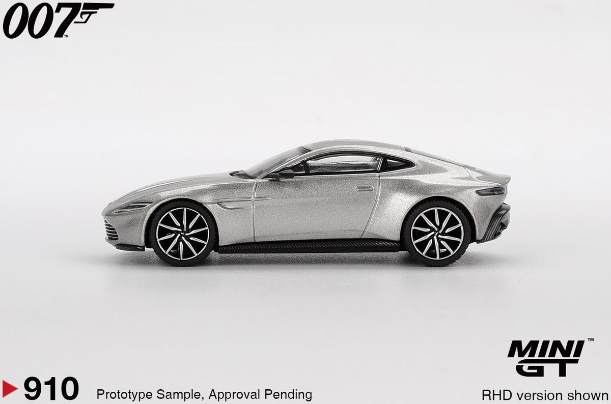MIniGT  1:64th Scale Aston Martin DB10 Spectre (RHD) Dutch Blister Packaging