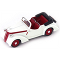 Autocult 1:43 Scale Jawa Minor 600 Convertible White/Red