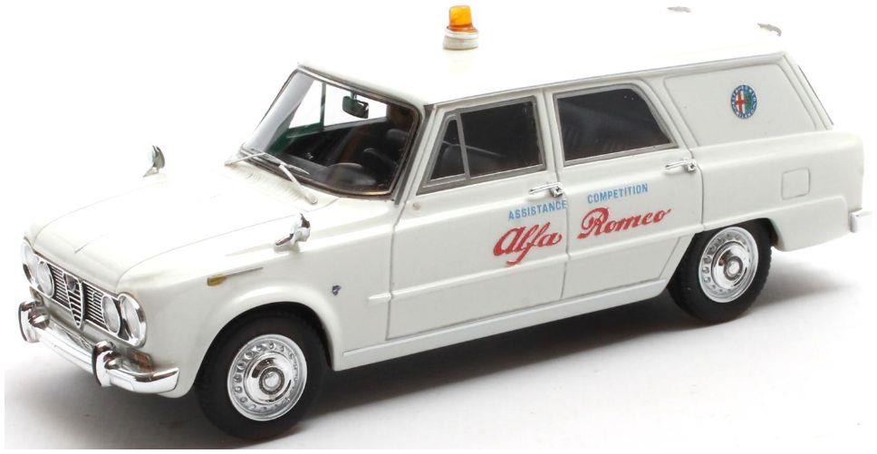 Matrix  1:43rd Scale Alfa Romeo G.P.C. Competition Assistance White 1962-1974
