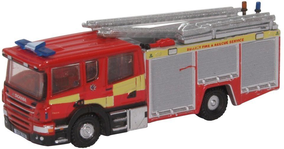 Oxford Diecast 1:148 Scale Scania Pump Ladder Surrey F & R