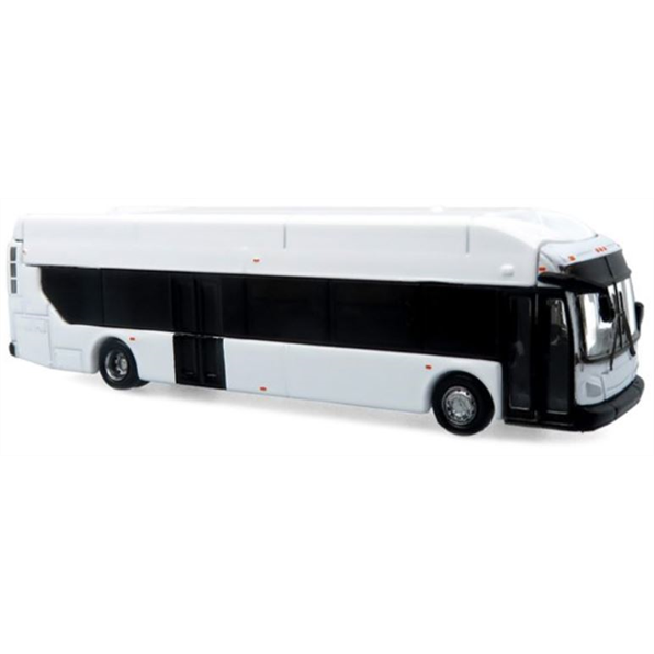 Iconic Replicas 1:160 Scale NFI Xcelsior XN40 Transit Bus Plain White