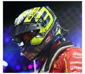 Looksmart  1:5th Scale Charles Leclerc Saudi Arabian GP 2024 Helmet