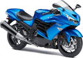 Maisto 1:18 Scale Kawasaki Ninja ZX-14R Blue