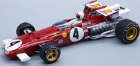 Tecnomodels� 1:18 Scale Ferrari 312B 1970 Winner GP Italia #4 Clay Regazzoni w/Driver Figure