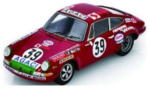 Spark 1/43rd Scale Porsche 911S #39 11th Le Mans 24H 1971 G. Verrier/G. Foucault