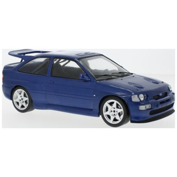 IXO 1:18 Scale Ford Escort RS Cosworth Metallic Blue 1996 Ready to Race