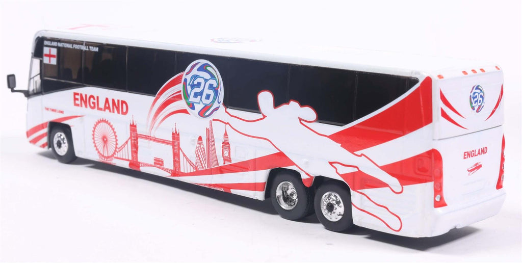 Iconic Replicas  1:87th Scale MCI D4520 Coach England National Soccer Team
