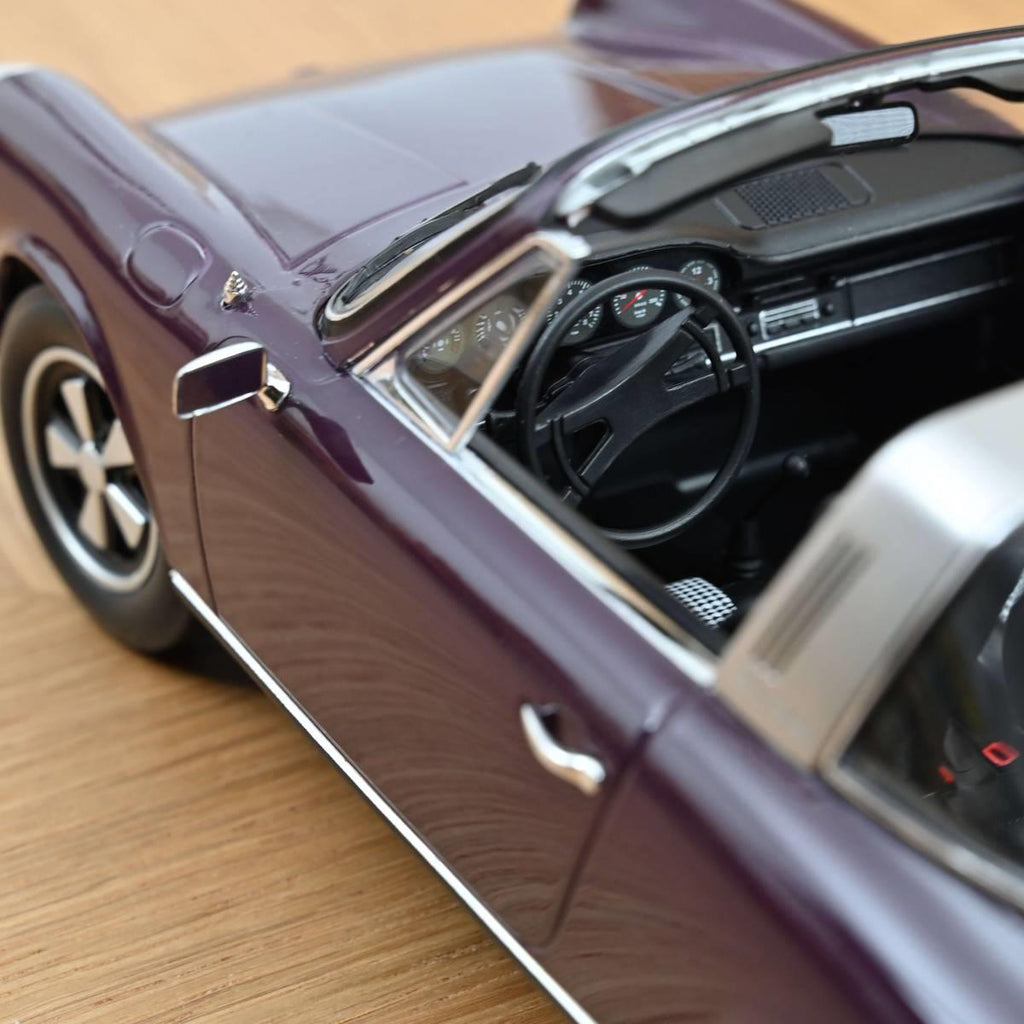 Norev 1:18 Scale Porsche 911 E Targa 1971 Violet