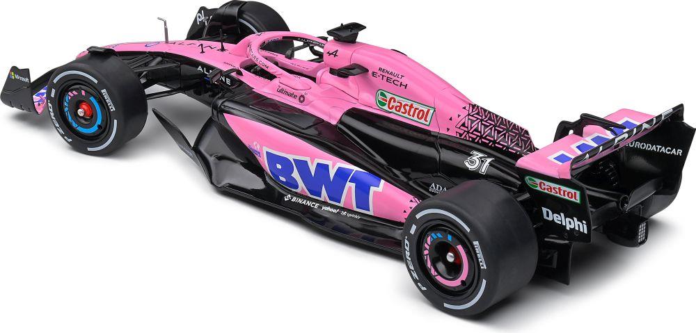 Solido 1:18 Scale Alpine A523 Presentation Version Pink 2023