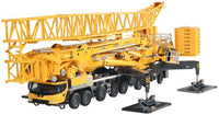 Keng Fai 1:50 Scale XCMG XCA 1200 Mobile Crane Yellow