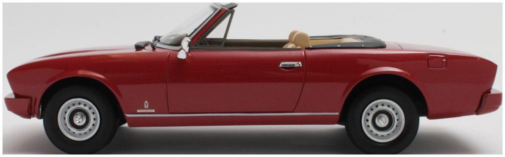 Cult 1:18 Scale Peugeot 504 Cabriolet 1983 Red Metallic