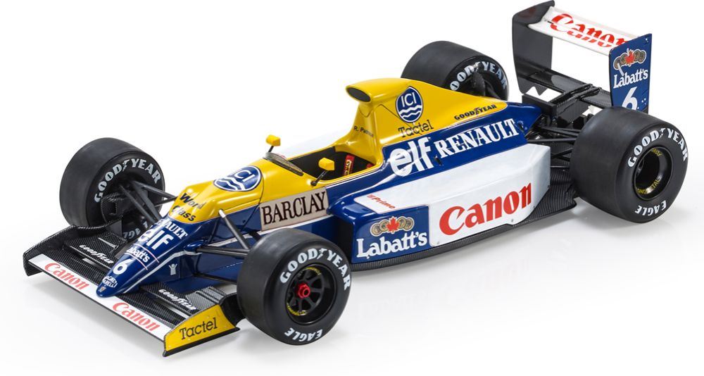GP Replicas 1:18 Scale Williams FW13B Renault Riccardo Patrese