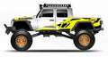 Maisto Jeep Gladiator 2020 White/Yellow  4.5 Scale"