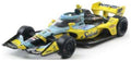 IXO 1:64th Scale NTT Indycar #21 Christian Rasmussen/Ed Carpenter Racing TBD (Road)Blue/Yellow 25