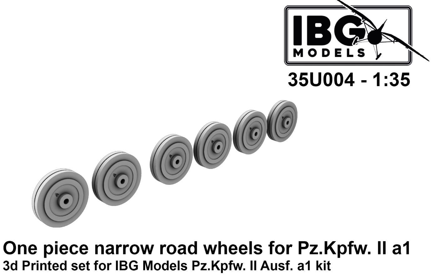 IBG 35U004 1/35 Scale PANZER II AUSF A ROAD WHEELS