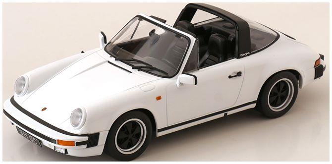 KK Scale 1:18th Scale Porsche 911 SC Targa 1983 White