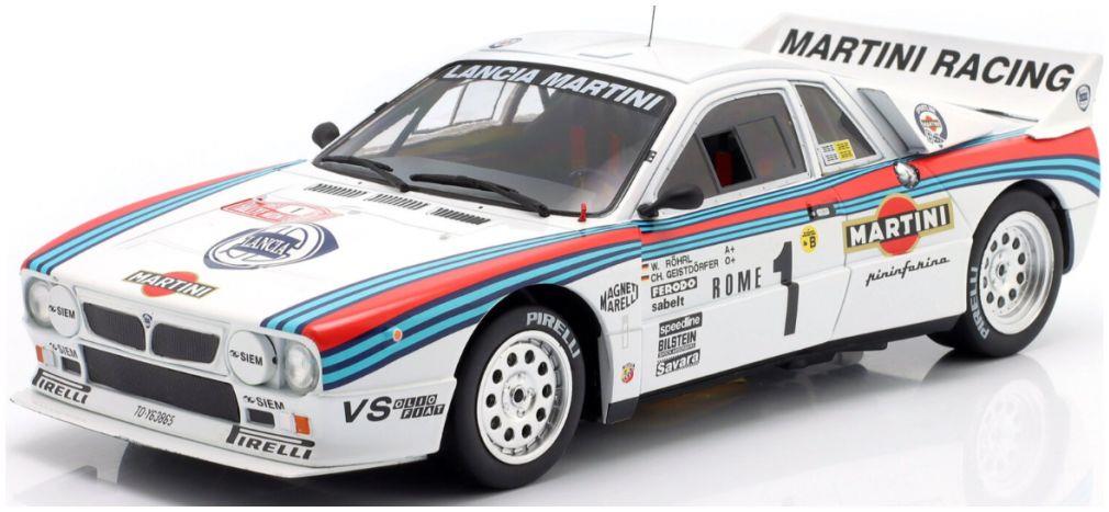 IXO/Werk83  1:18th Scale Lancia 037 #1 Winner Rallye Monte Carlo 1983 Walter Rohrl/Christian Geistdorfer