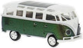 Brekina  1:87th Scale VW T1b Samba White/Green 1960
