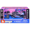 Burago 1:43 Scale BWT Alpine F1 Team A524 2024 Ocon Card Box