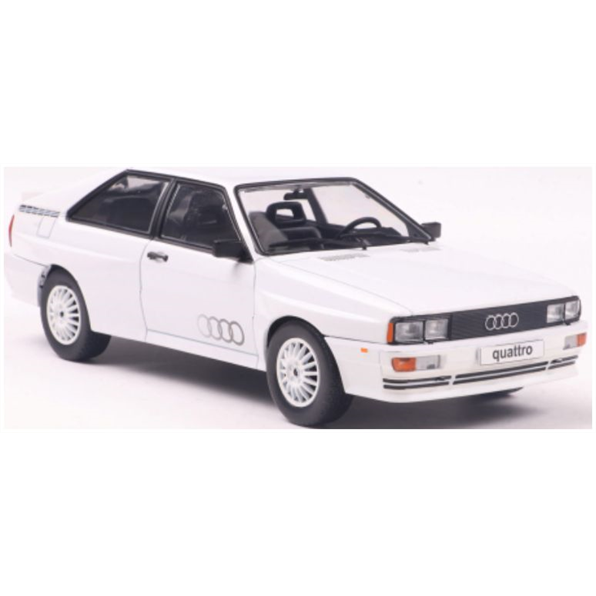 Whitebox 1:24 Scale Audi Quattro White Metallic 1981