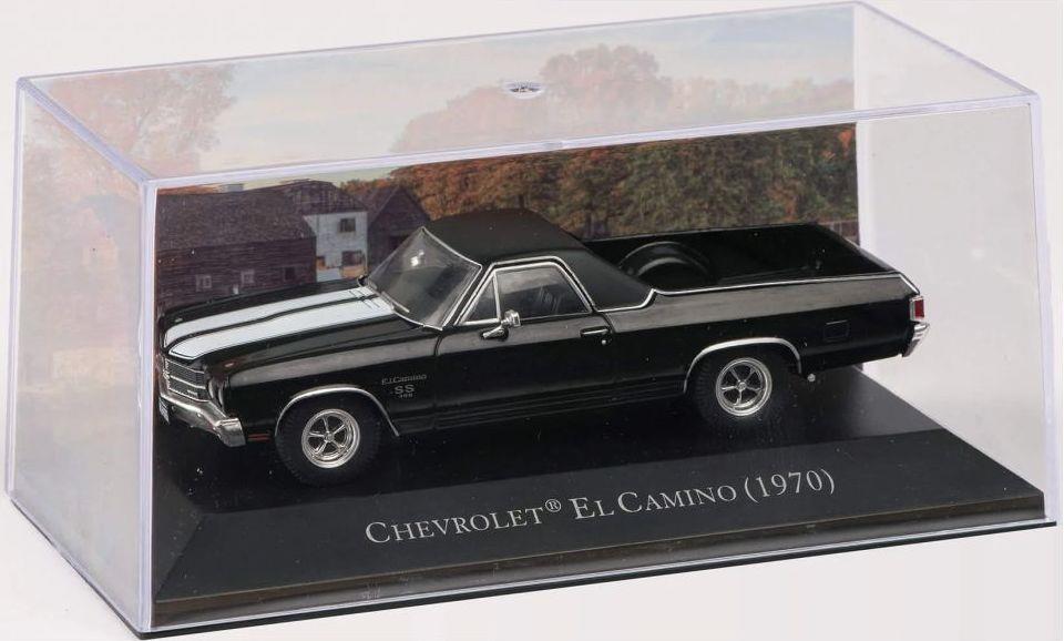 Atlas Editions 1:43rd Scale Chevrolet El Camino - Black (1970)