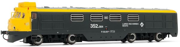 Electrotren HO Model Trains HO Scale Locomotora 352.004 (testero gris) 3-Rail AC