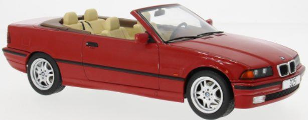 Model Car Group 1:18th Scale BMW 3 Series E36 Cabriolet Red 1996