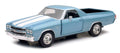 New-Ray 1:25 Scale Chevrolet El Camino SS 1970 Blue