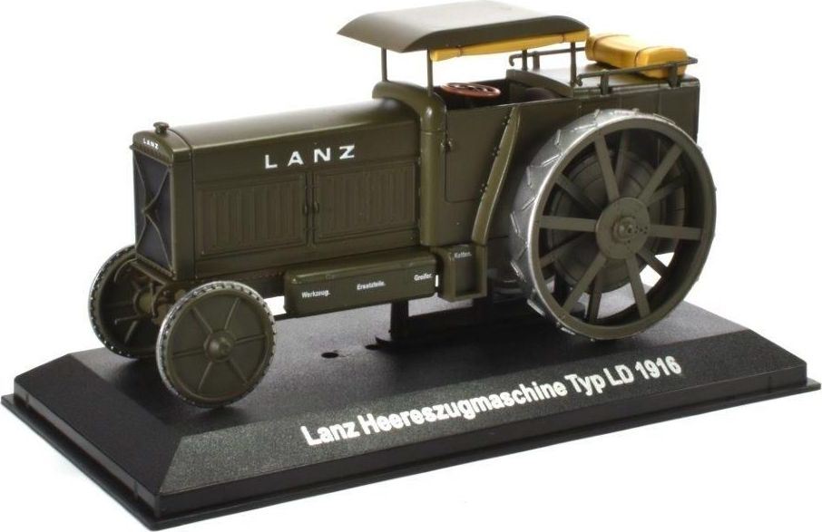 Atlas Editions 1:43 Scale Lanz Heereszugmaschine Typ LD 1916 German Tractors 1:43 (Card Box)