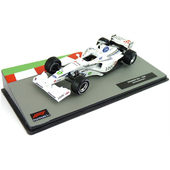 Atlas Editions 1:43 Scale Stewart SF03 - 2003 Johnny Herbert F1 Collection - Cased