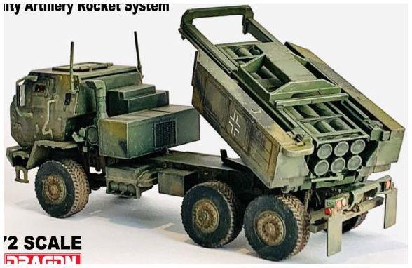 Dragon 1:72 Scale Ukrainian M142 High Mobility Artillery Rocket System