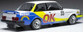 IXO 1:18 Scale Volvo 240 Turbo #33 OK ETCC Zolder 1985 P-G.Andersson/G.Petersson