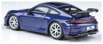 Paragon  1:64th Scale Porsche 911 GT3 (992.2) Gentian Blue Metallic (RHD) 2025
