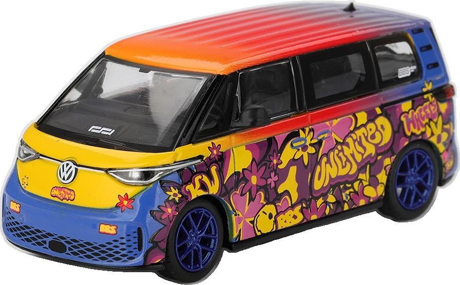 Truescale  1:64th Scale VW ID.Buzz KW/BBS (LHD) Blister Packaging