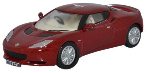 Oxford Diecast 1:76 Scale Lotus Evora Red
