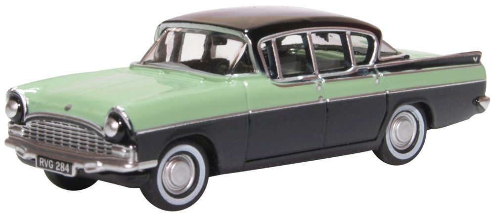 Oxford Diecast 1:76 Scale Vauxhall Cresta Versailles Green and Black