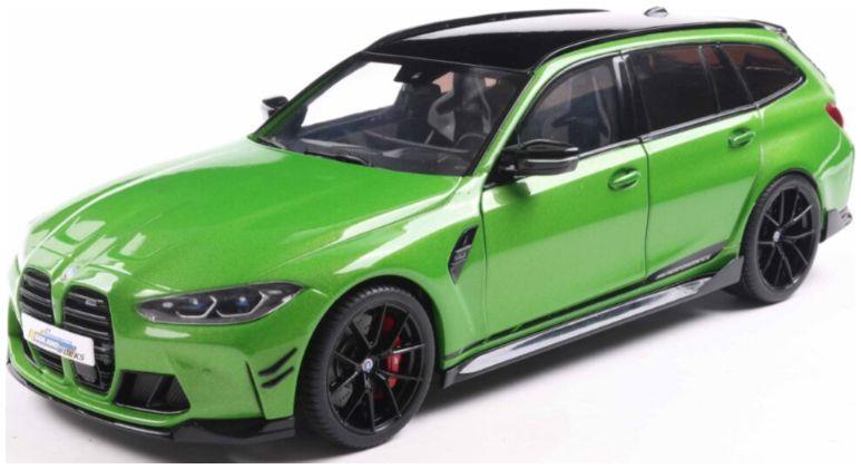 Solido  1:18th Scale BMW M3 Touring w/Performance Parts Green Metallic 2024
