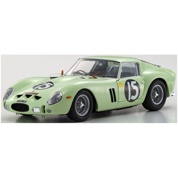 Kyosho 1:18 Scale Ferrari 250 GTO Goodwood Tourist Trophy 1962 #15
