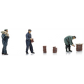Artitec 1:160 Scale Bricklayers 1930s - 1990s Ready-Made Figures