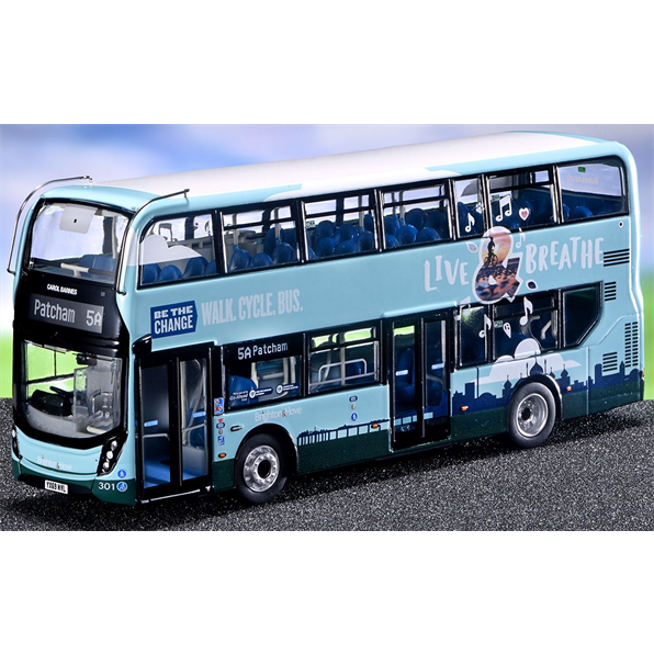 Northcord 1:76 Scale ADL Enviro 400 - Brighton & Hove (301 � YX69 NVL)