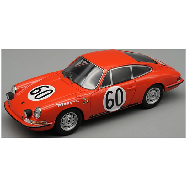 Tecnomodels 1:43 Scale Porsche 911 S 1967 24 h Le Mans #60 Philippe Farjon/Andre Wicky