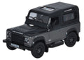 Oxford Diecast 1:76 Scale Land Rover Defender 90 SW - Corris Grey (A