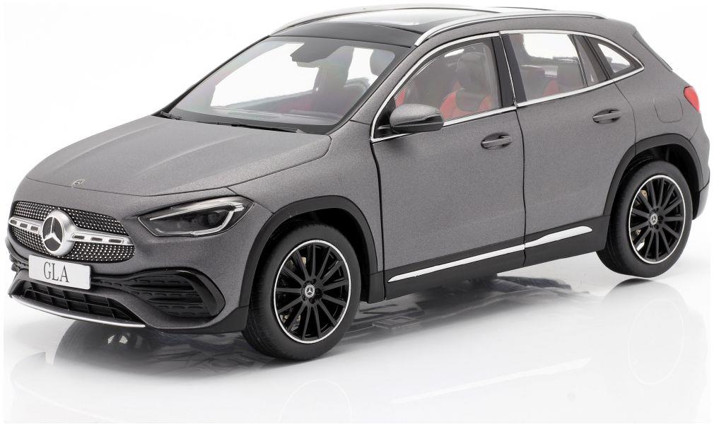 Dealer Model 1:18 Scale Mercedes GLA-Class (H247) 2020 Mountain Grey 1:18 - Z-Models