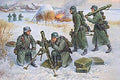 Zvesda 1:72 Scale German 80-mm Mortar w/Crew Winter Uniform