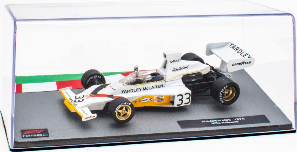 Atlas Editions 1:43 Scale Mclaren M23 1974 - Mike Hailwood Cased - F1 Collection