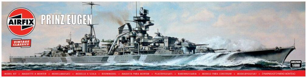 Airfix 1:600th Scale Prinz Eugen