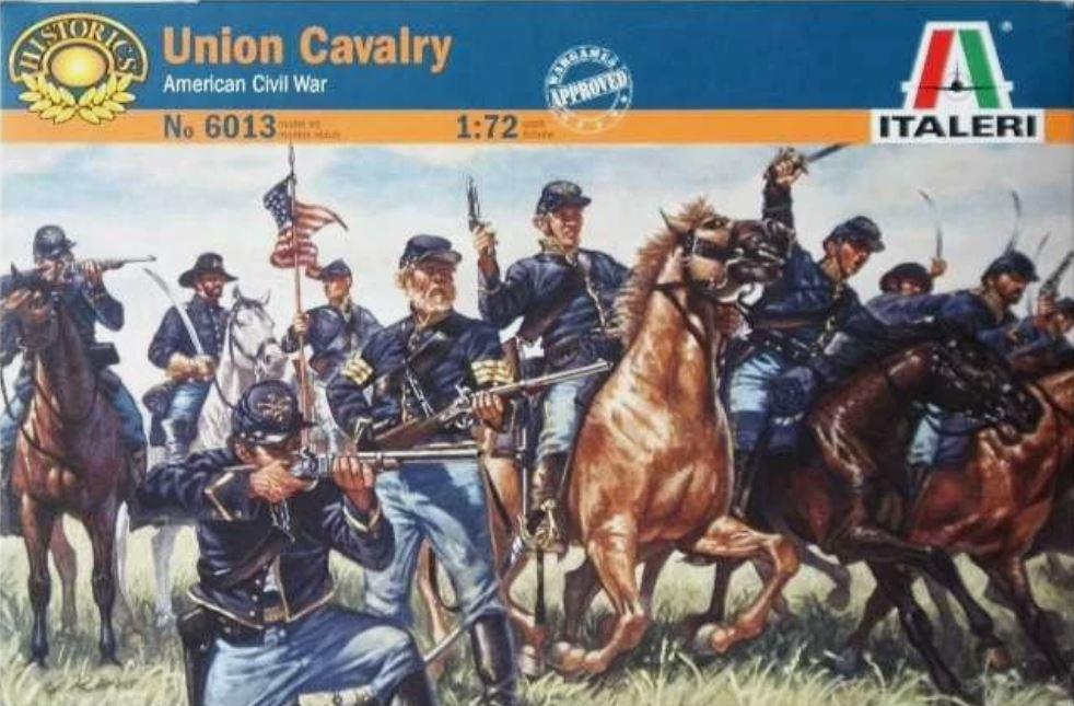 Italeri 6013 1/72 Scale 6013 US Civil War Union ACW Cavalry 17 Troopers
